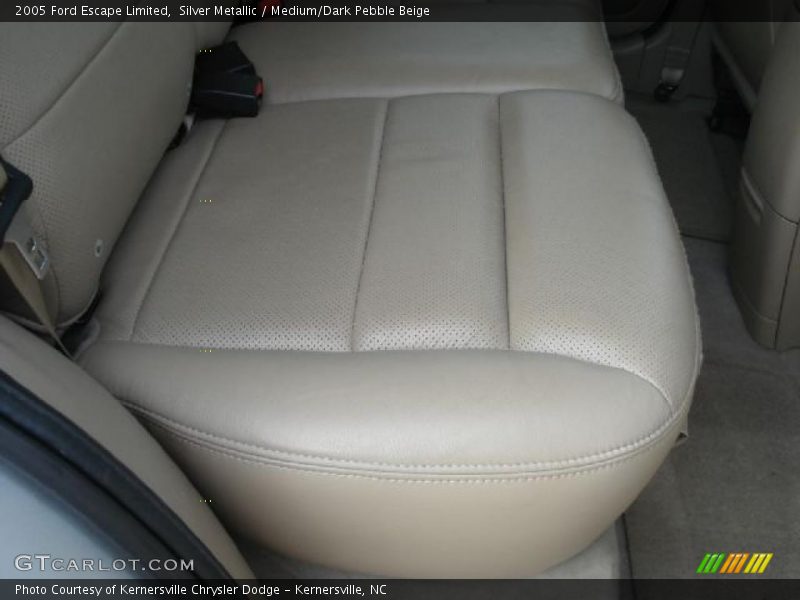 Silver Metallic / Medium/Dark Pebble Beige 2005 Ford Escape Limited