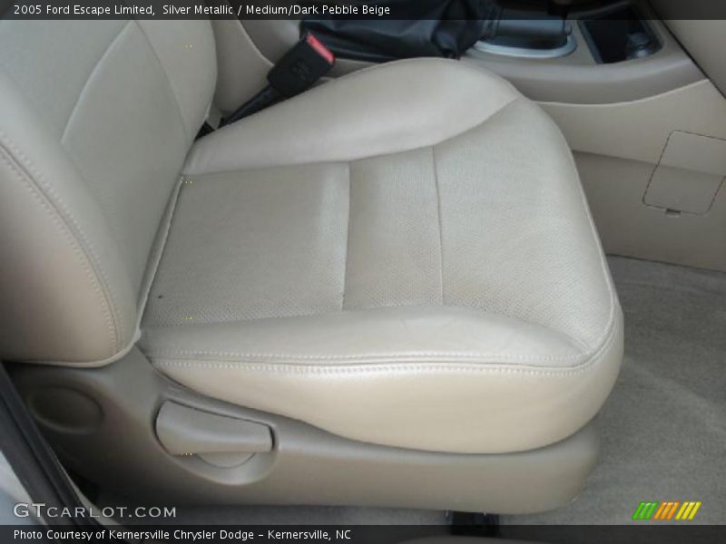 Silver Metallic / Medium/Dark Pebble Beige 2005 Ford Escape Limited