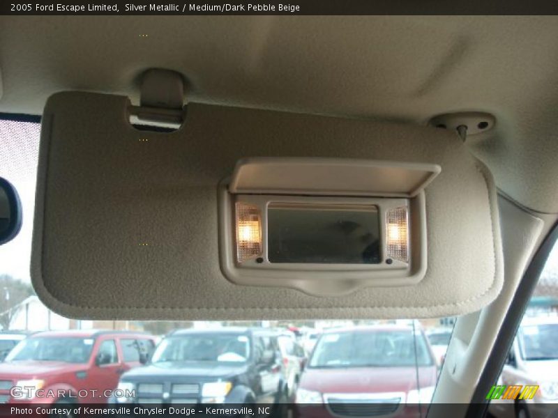 Silver Metallic / Medium/Dark Pebble Beige 2005 Ford Escape Limited