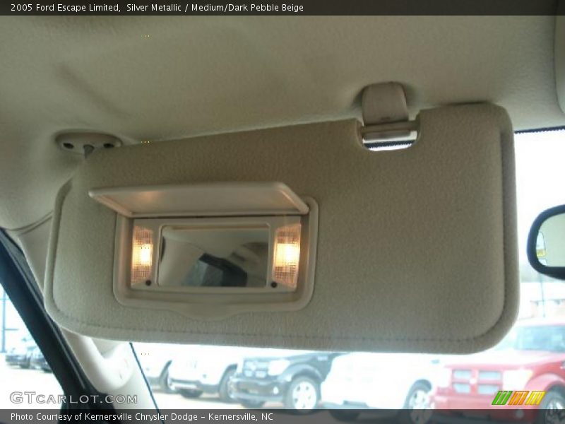 Silver Metallic / Medium/Dark Pebble Beige 2005 Ford Escape Limited
