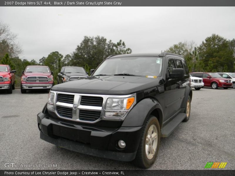 Black / Dark Slate Gray/Light Slate Gray 2007 Dodge Nitro SLT 4x4