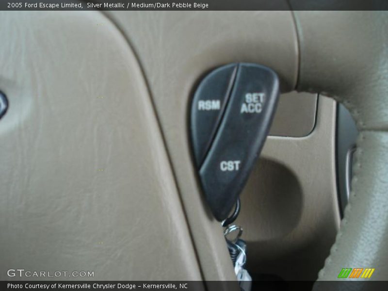 Silver Metallic / Medium/Dark Pebble Beige 2005 Ford Escape Limited