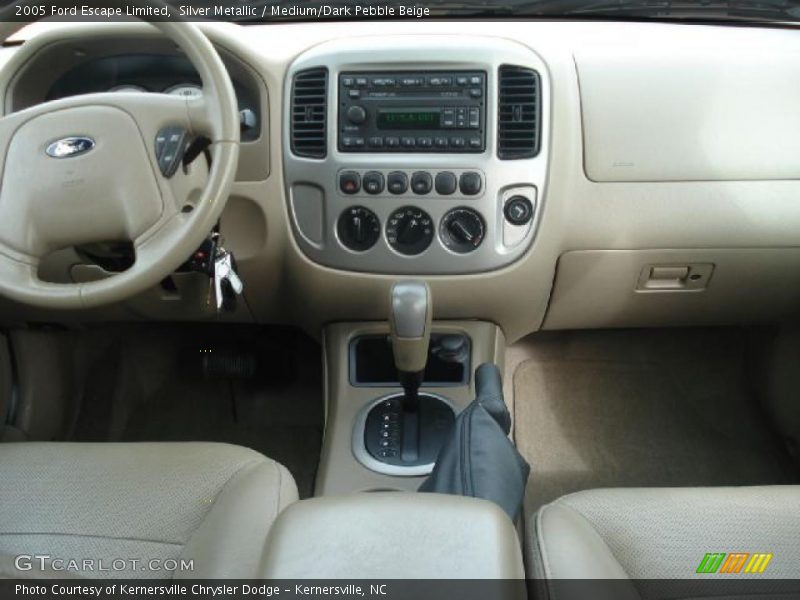 Silver Metallic / Medium/Dark Pebble Beige 2005 Ford Escape Limited