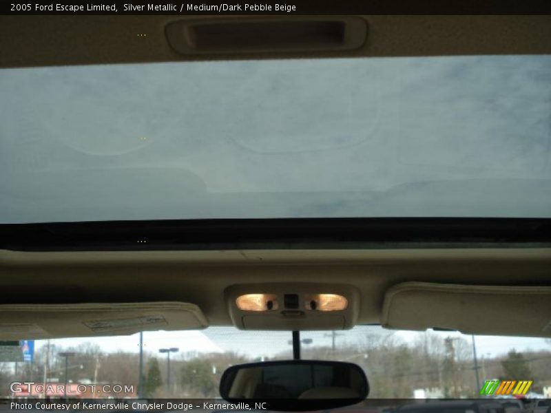 Silver Metallic / Medium/Dark Pebble Beige 2005 Ford Escape Limited