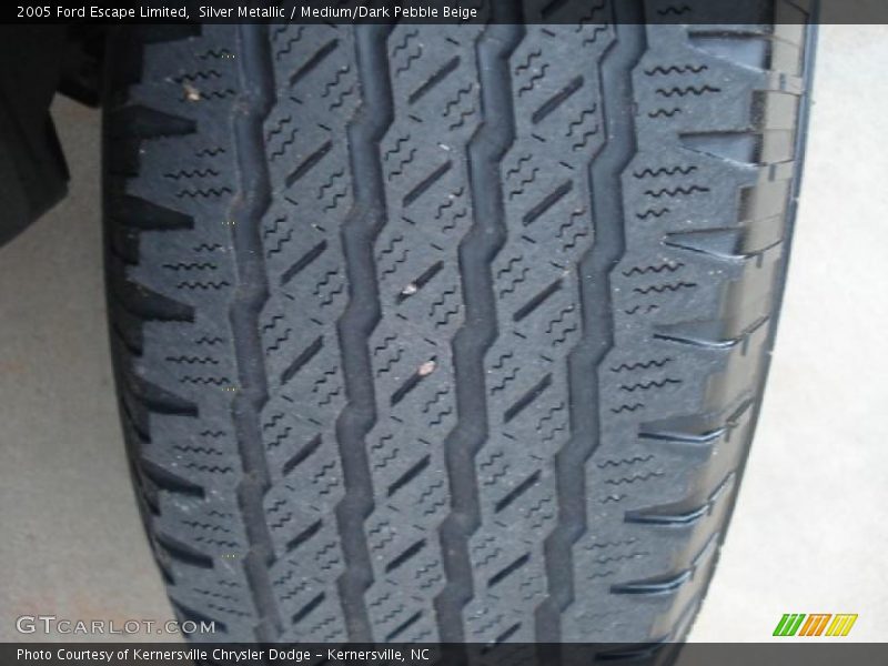 Silver Metallic / Medium/Dark Pebble Beige 2005 Ford Escape Limited