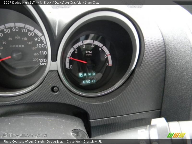 Black / Dark Slate Gray/Light Slate Gray 2007 Dodge Nitro SLT 4x4