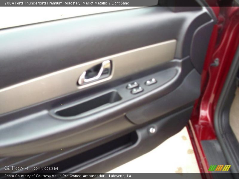 Merlot Metallic / Light Sand 2004 Ford Thunderbird Premium Roadster