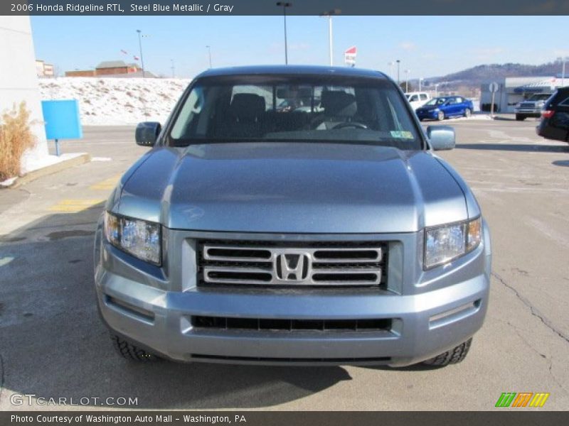 Steel Blue Metallic / Gray 2006 Honda Ridgeline RTL