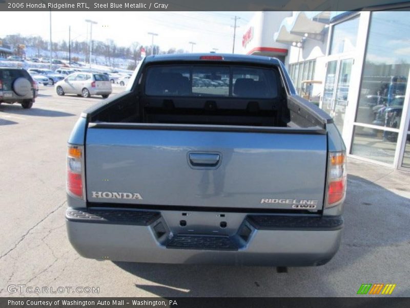 Steel Blue Metallic / Gray 2006 Honda Ridgeline RTL