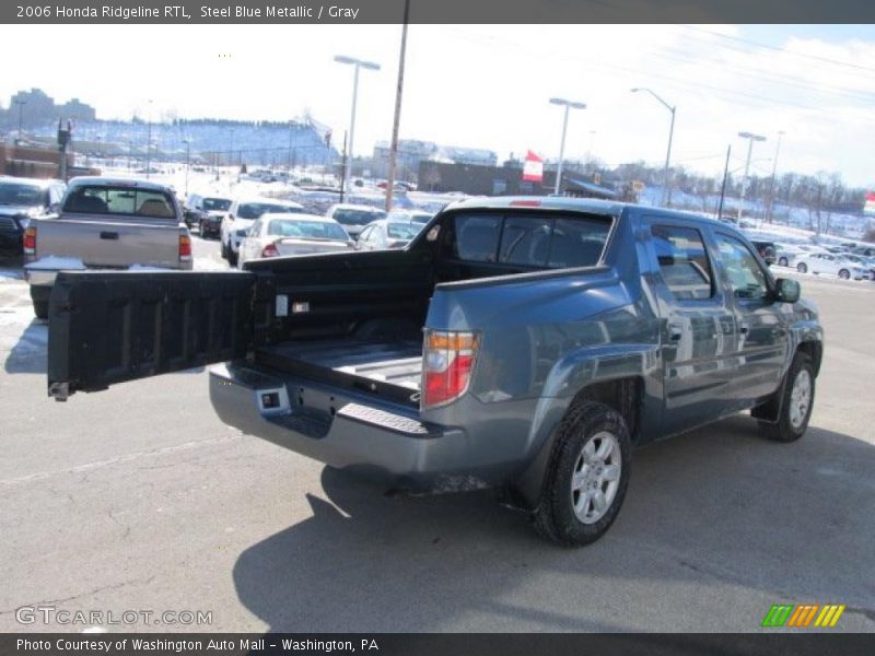 Steel Blue Metallic / Gray 2006 Honda Ridgeline RTL