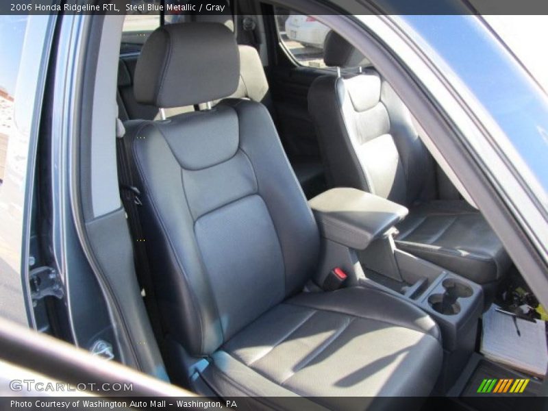 Steel Blue Metallic / Gray 2006 Honda Ridgeline RTL