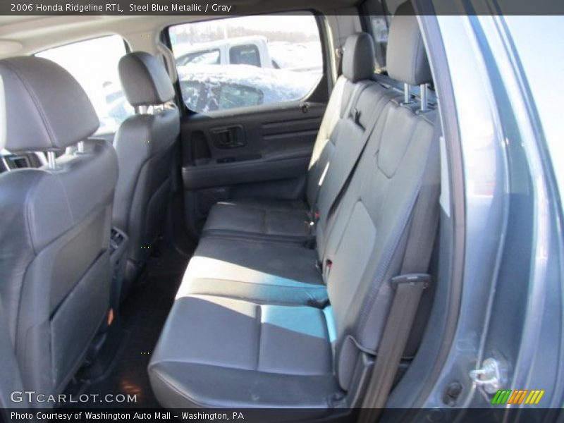 Steel Blue Metallic / Gray 2006 Honda Ridgeline RTL
