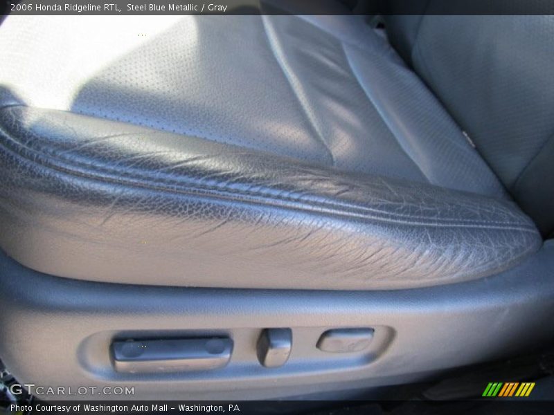 Steel Blue Metallic / Gray 2006 Honda Ridgeline RTL