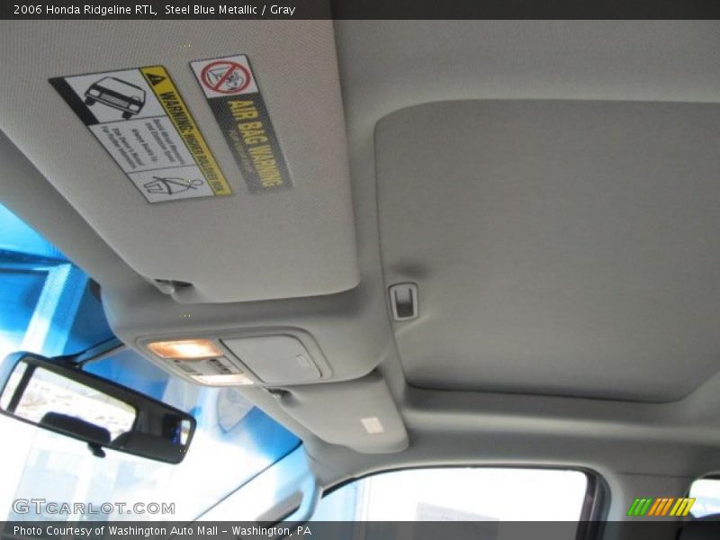 Steel Blue Metallic / Gray 2006 Honda Ridgeline RTL
