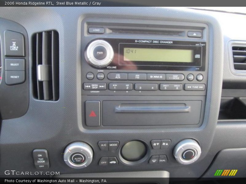 Steel Blue Metallic / Gray 2006 Honda Ridgeline RTL