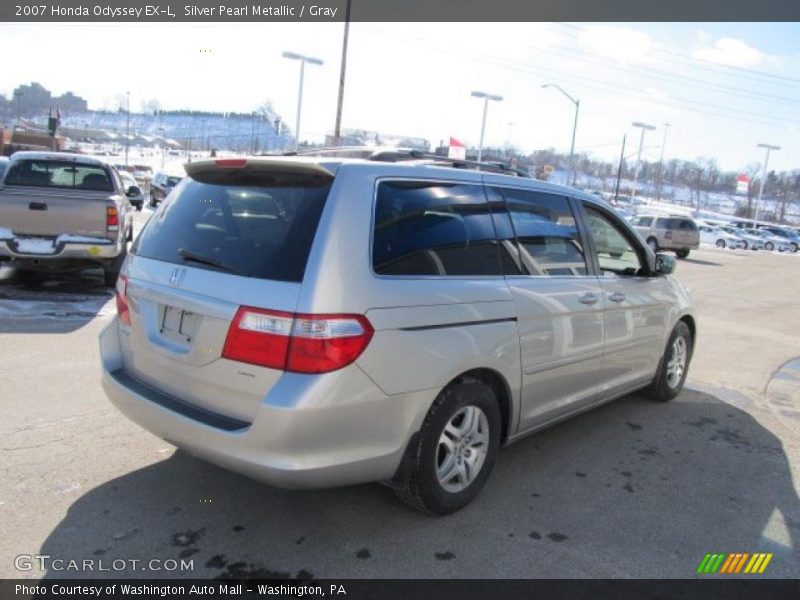 Silver Pearl Metallic / Gray 2007 Honda Odyssey EX-L
