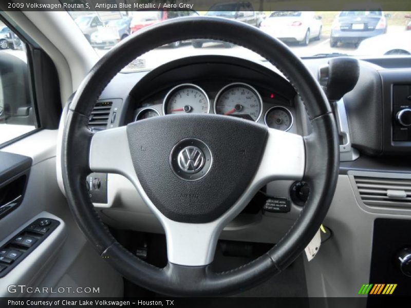 Antigua Blue Metallic / Aero Grey 2009 Volkswagen Routan S