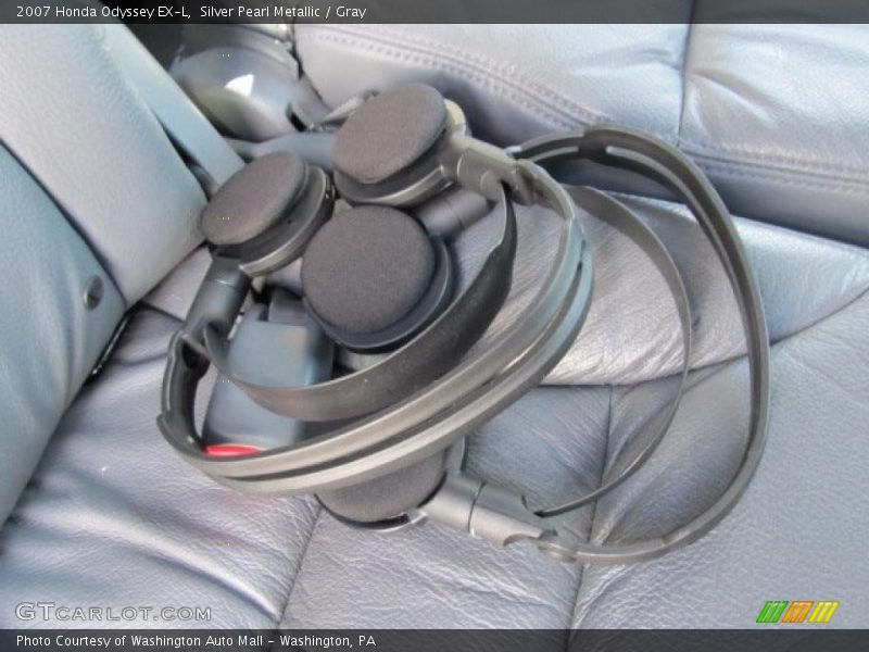 Silver Pearl Metallic / Gray 2007 Honda Odyssey EX-L