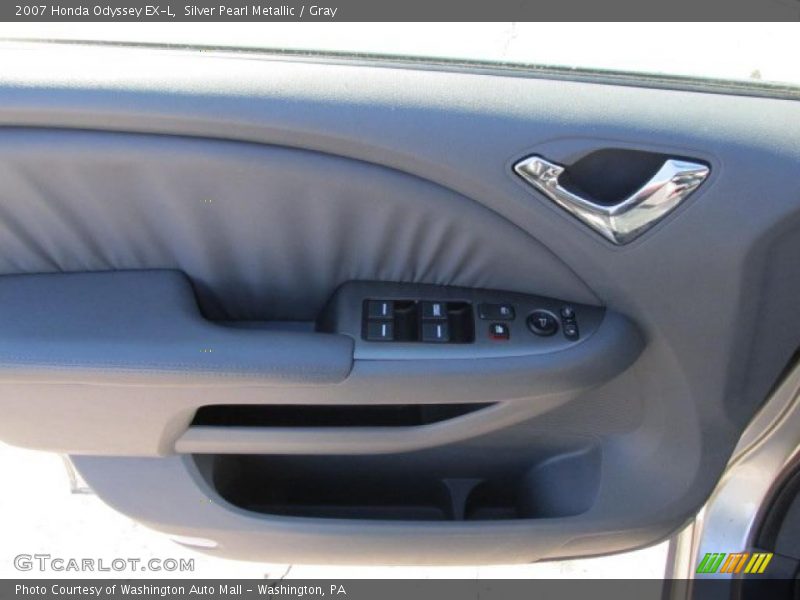 Silver Pearl Metallic / Gray 2007 Honda Odyssey EX-L