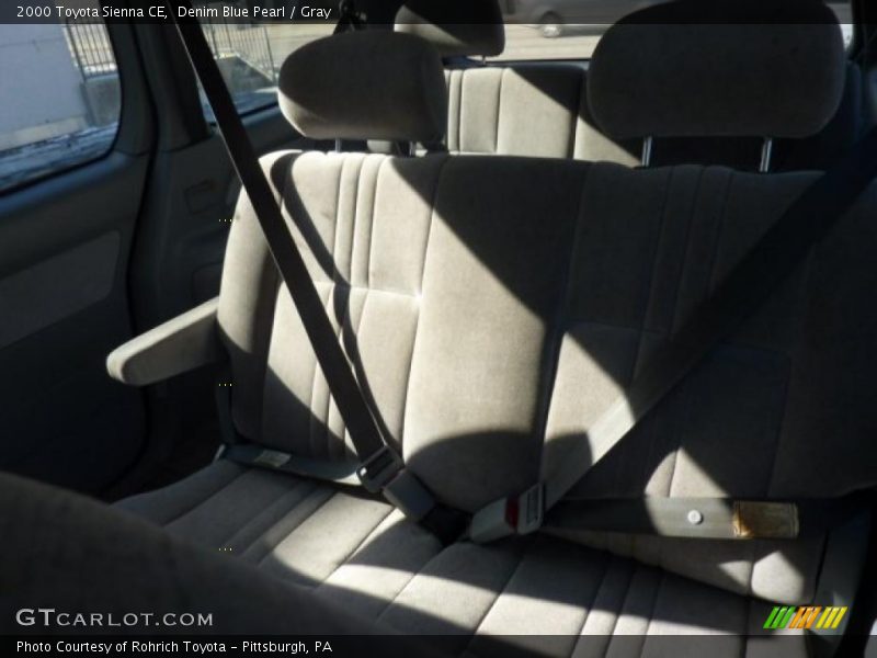 Denim Blue Pearl / Gray 2000 Toyota Sienna CE