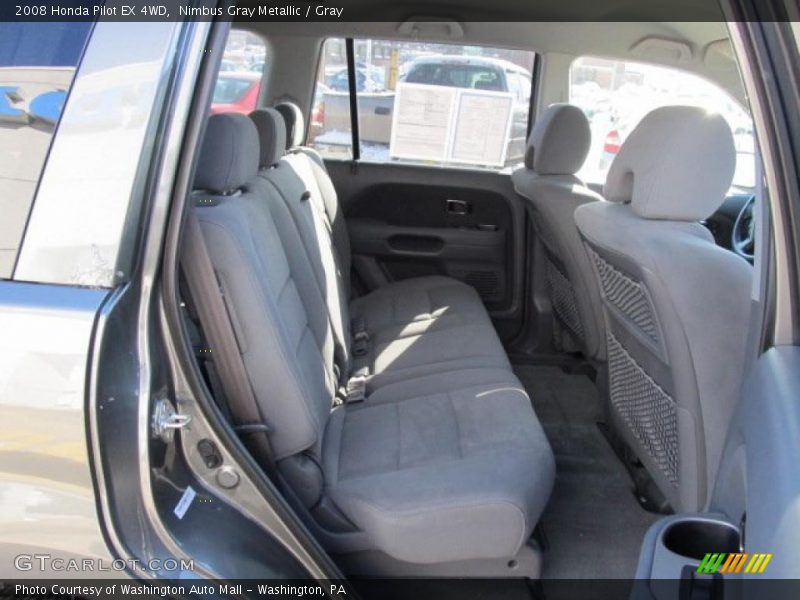Nimbus Gray Metallic / Gray 2008 Honda Pilot EX 4WD