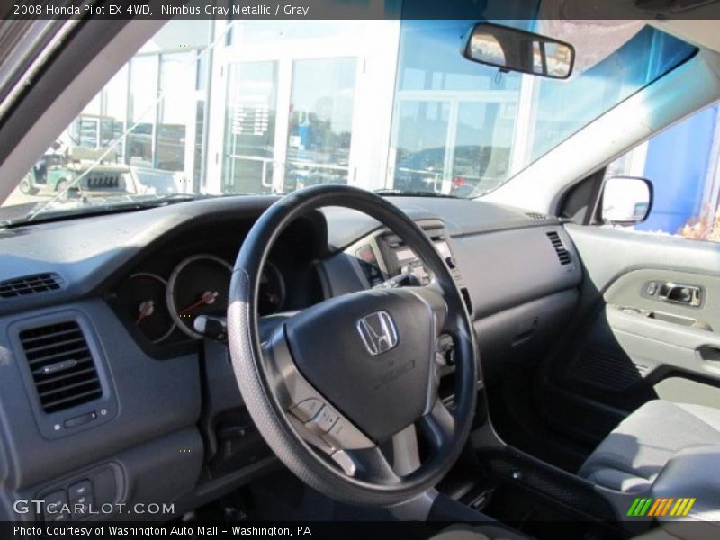 Nimbus Gray Metallic / Gray 2008 Honda Pilot EX 4WD