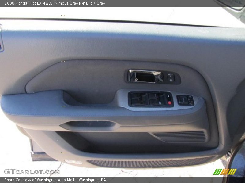 Nimbus Gray Metallic / Gray 2008 Honda Pilot EX 4WD