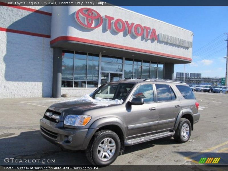 Phantom Gray Pearl / Taupe 2006 Toyota Sequoia SR5 4WD