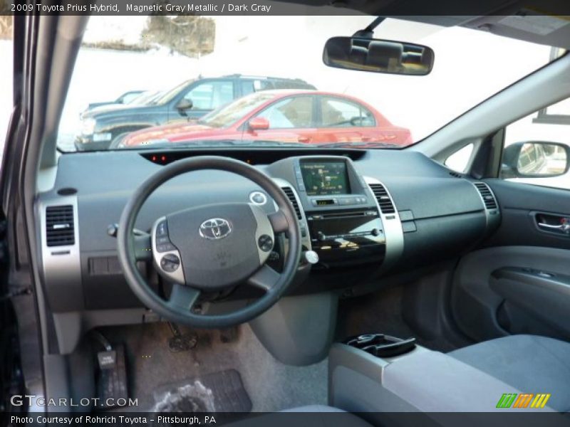 Magnetic Gray Metallic / Dark Gray 2009 Toyota Prius Hybrid