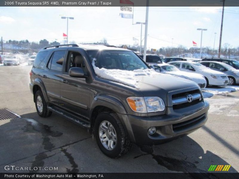 Phantom Gray Pearl / Taupe 2006 Toyota Sequoia SR5 4WD