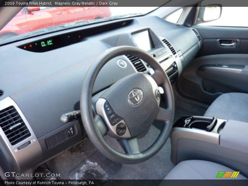 Magnetic Gray Metallic / Dark Gray 2009 Toyota Prius Hybrid