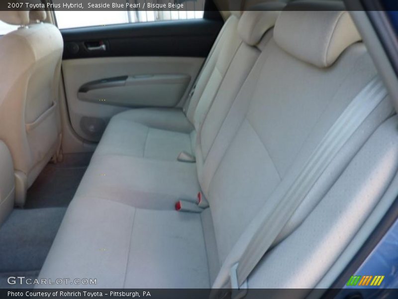 Seaside Blue Pearl / Bisque Beige 2007 Toyota Prius Hybrid