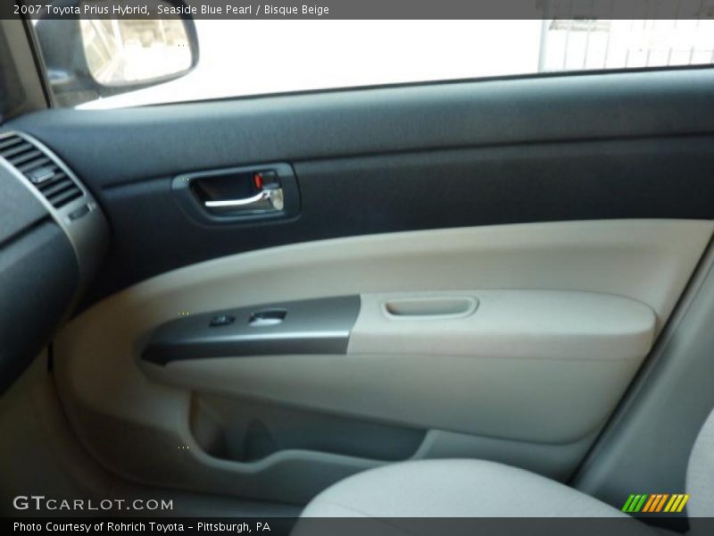 Seaside Blue Pearl / Bisque Beige 2007 Toyota Prius Hybrid