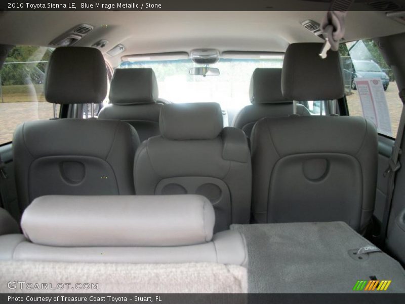 Blue Mirage Metallic / Stone 2010 Toyota Sienna LE