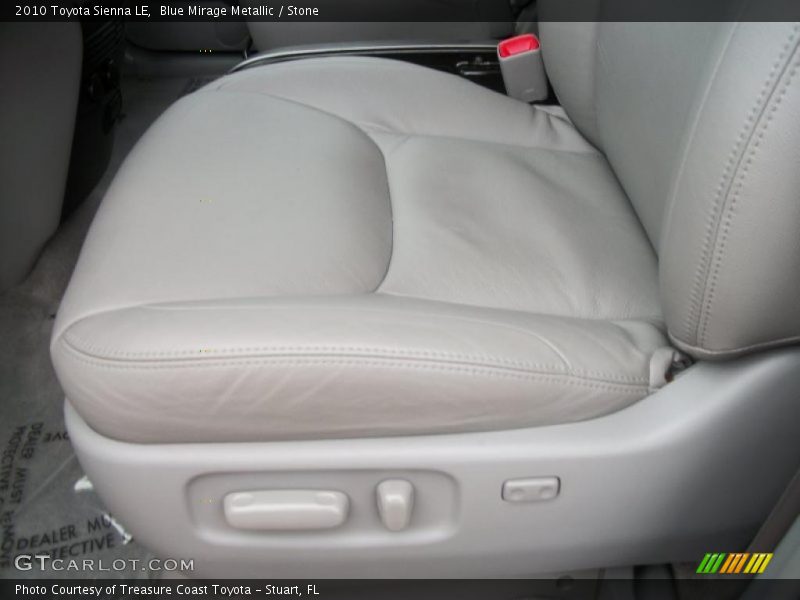 Blue Mirage Metallic / Stone 2010 Toyota Sienna LE