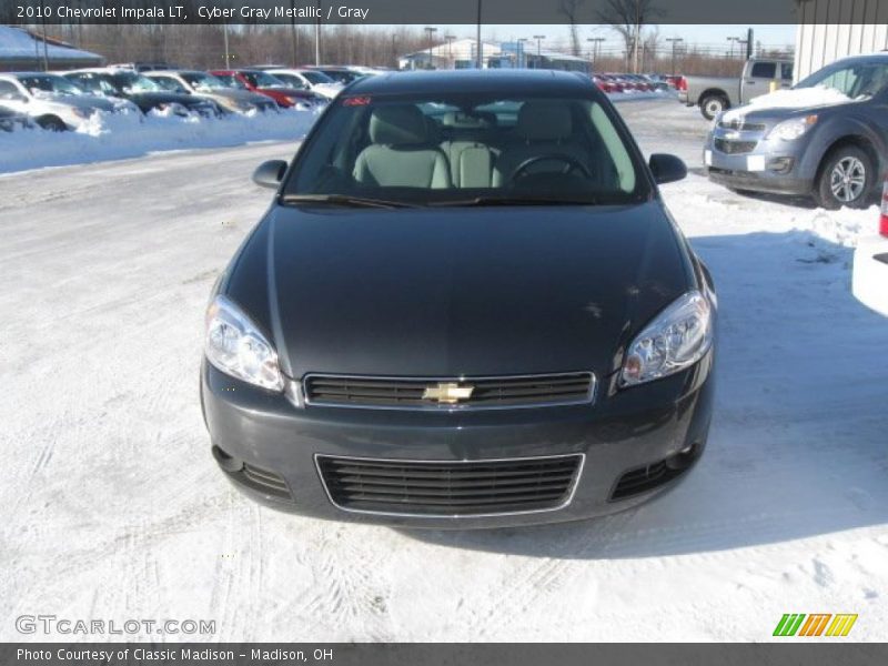 Cyber Gray Metallic / Gray 2010 Chevrolet Impala LT