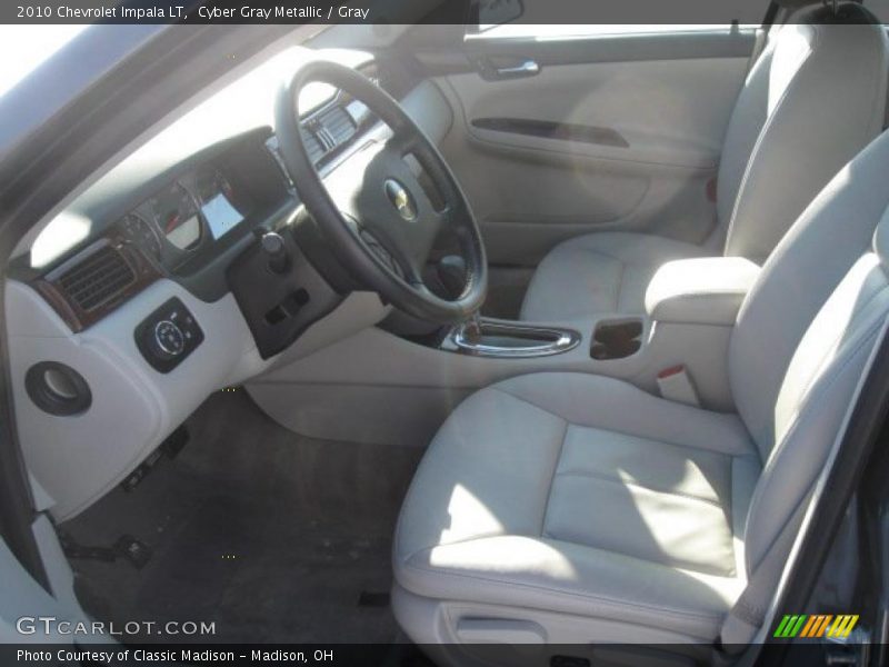 Cyber Gray Metallic / Gray 2010 Chevrolet Impala LT