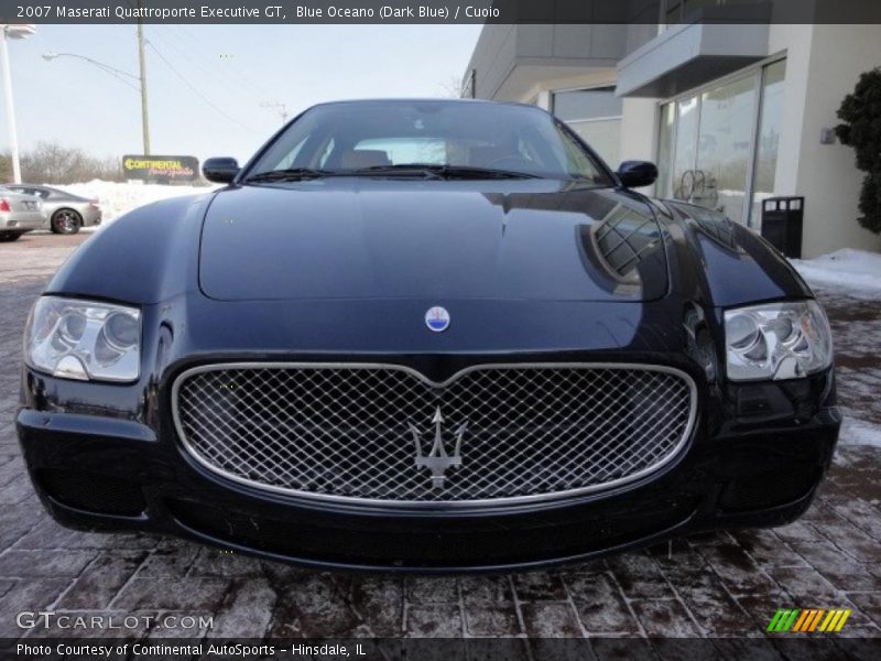 Blue Oceano (Dark Blue) / Cuoio 2007 Maserati Quattroporte Executive GT