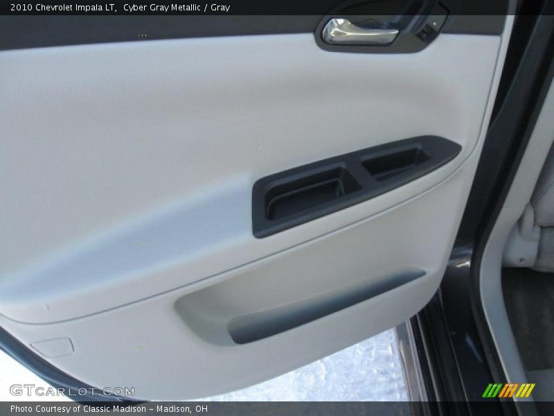 Cyber Gray Metallic / Gray 2010 Chevrolet Impala LT