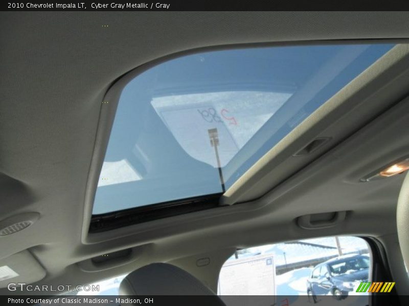Cyber Gray Metallic / Gray 2010 Chevrolet Impala LT