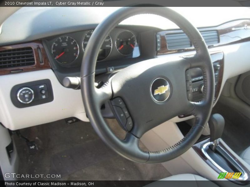 Cyber Gray Metallic / Gray 2010 Chevrolet Impala LT