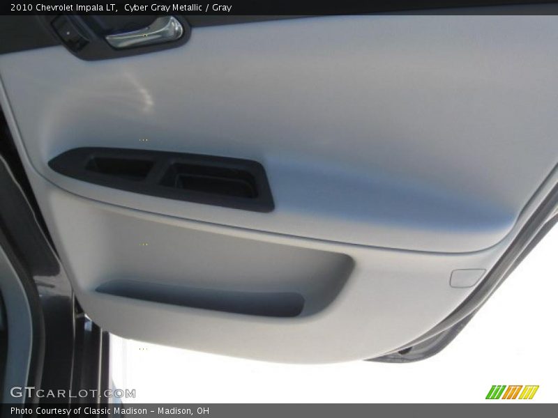 Cyber Gray Metallic / Gray 2010 Chevrolet Impala LT