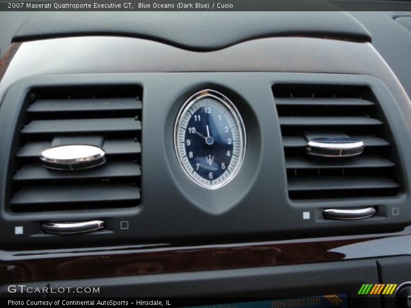 Blue Oceano (Dark Blue) / Cuoio 2007 Maserati Quattroporte Executive GT