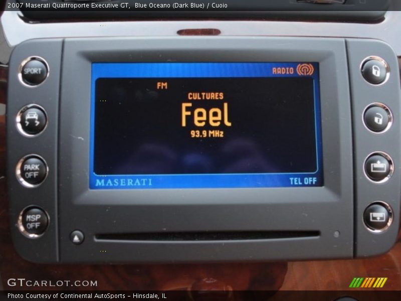 Controls of 2007 Quattroporte Executive GT