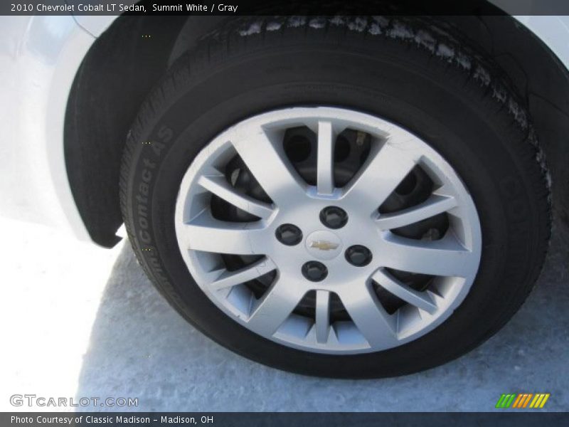 Summit White / Gray 2010 Chevrolet Cobalt LT Sedan