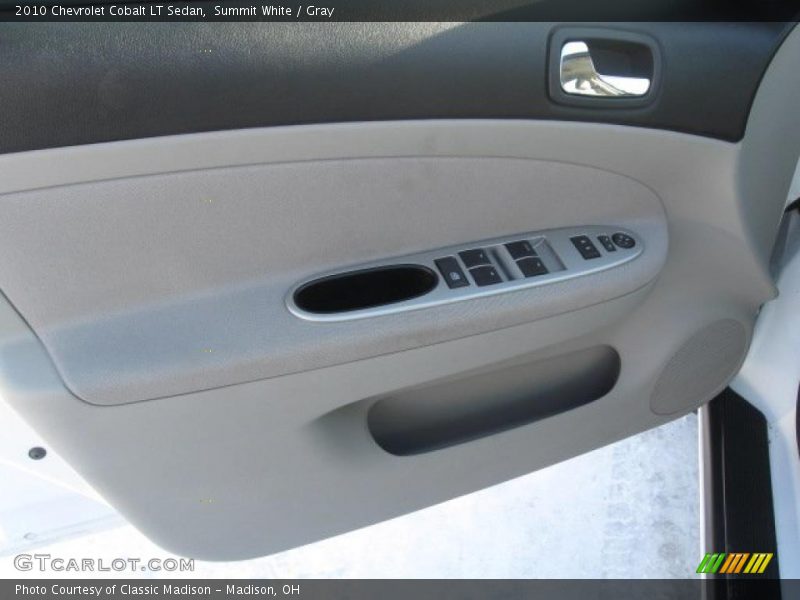 Summit White / Gray 2010 Chevrolet Cobalt LT Sedan