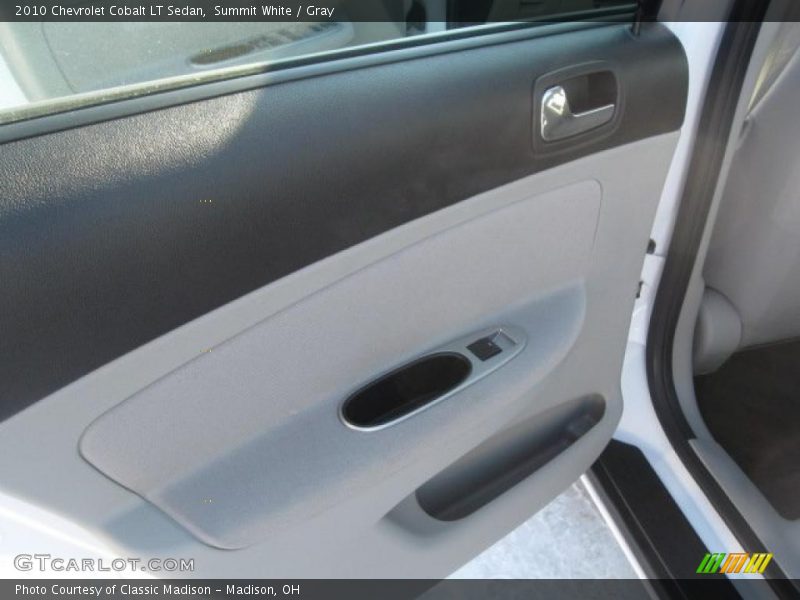 Summit White / Gray 2010 Chevrolet Cobalt LT Sedan