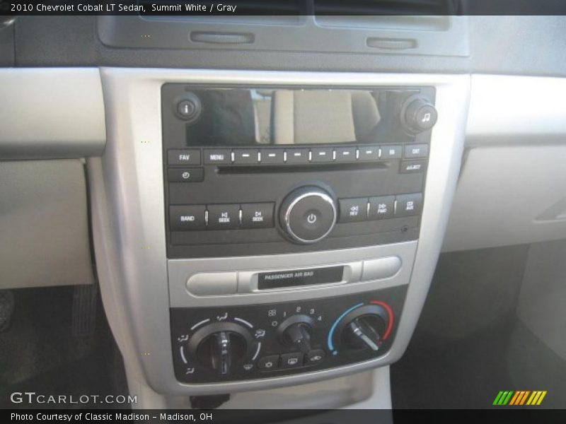 Summit White / Gray 2010 Chevrolet Cobalt LT Sedan