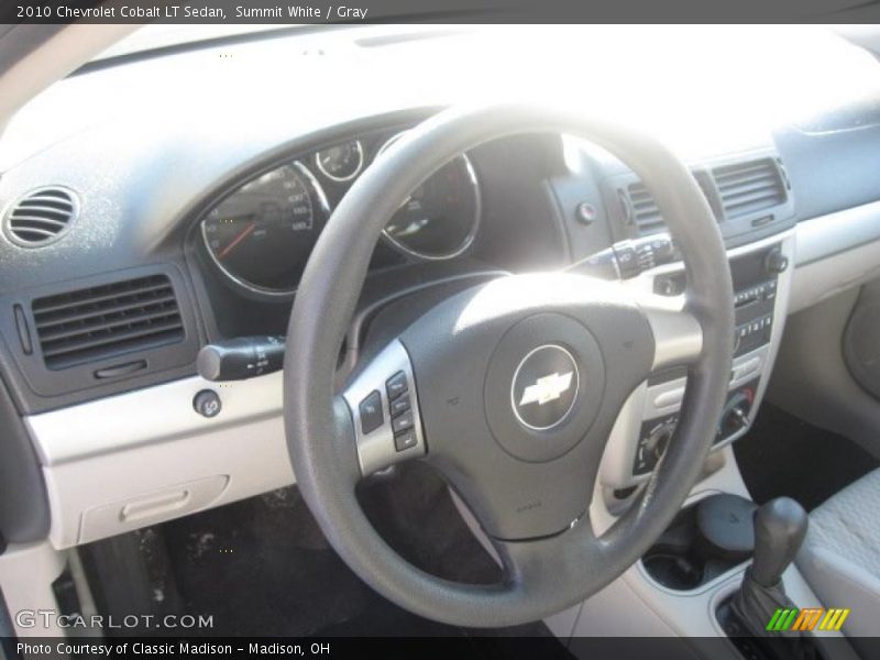 Summit White / Gray 2010 Chevrolet Cobalt LT Sedan
