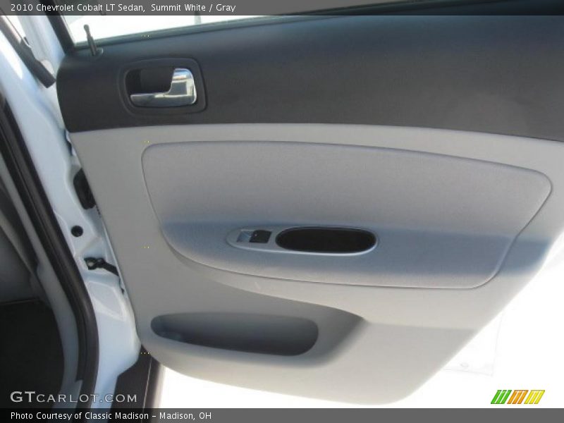 Summit White / Gray 2010 Chevrolet Cobalt LT Sedan